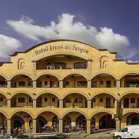 Hotel Arcos Del Parque Acayucan Exterior foto